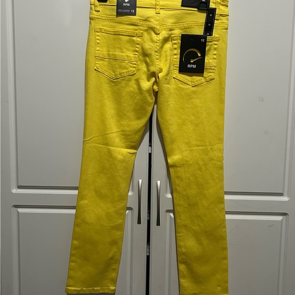 RPM Lemon Yellow Jeans - Picture 2 of 9